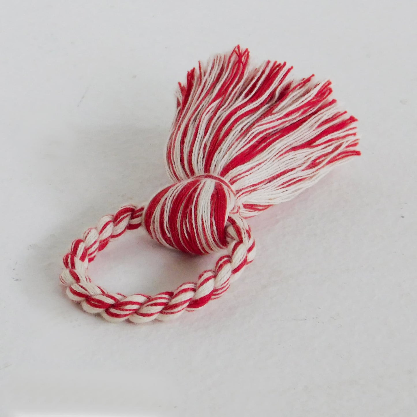 Servilleteros coloridos de borlas