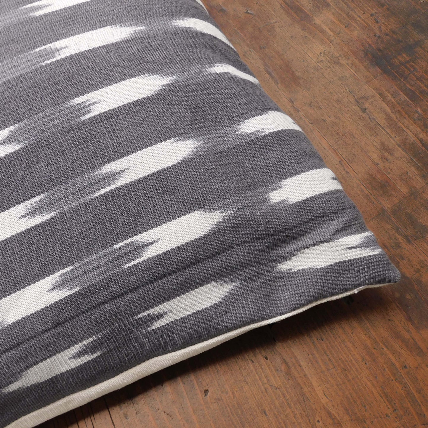 Funda para almohada de cama - diseño jaspe gris