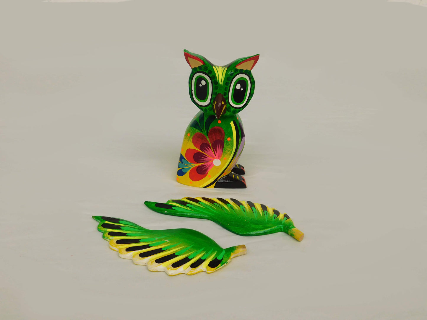 Figura decorativa Alebrije Búho