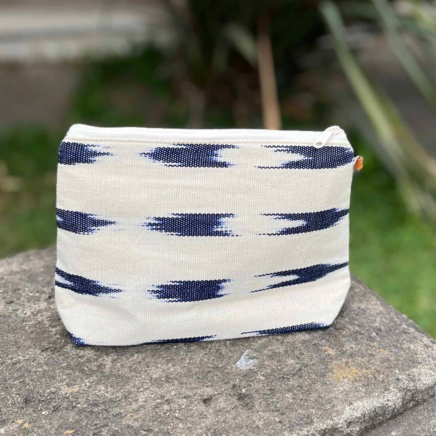 Cosmetiquera - Colección Serpentina Crudo Índigo