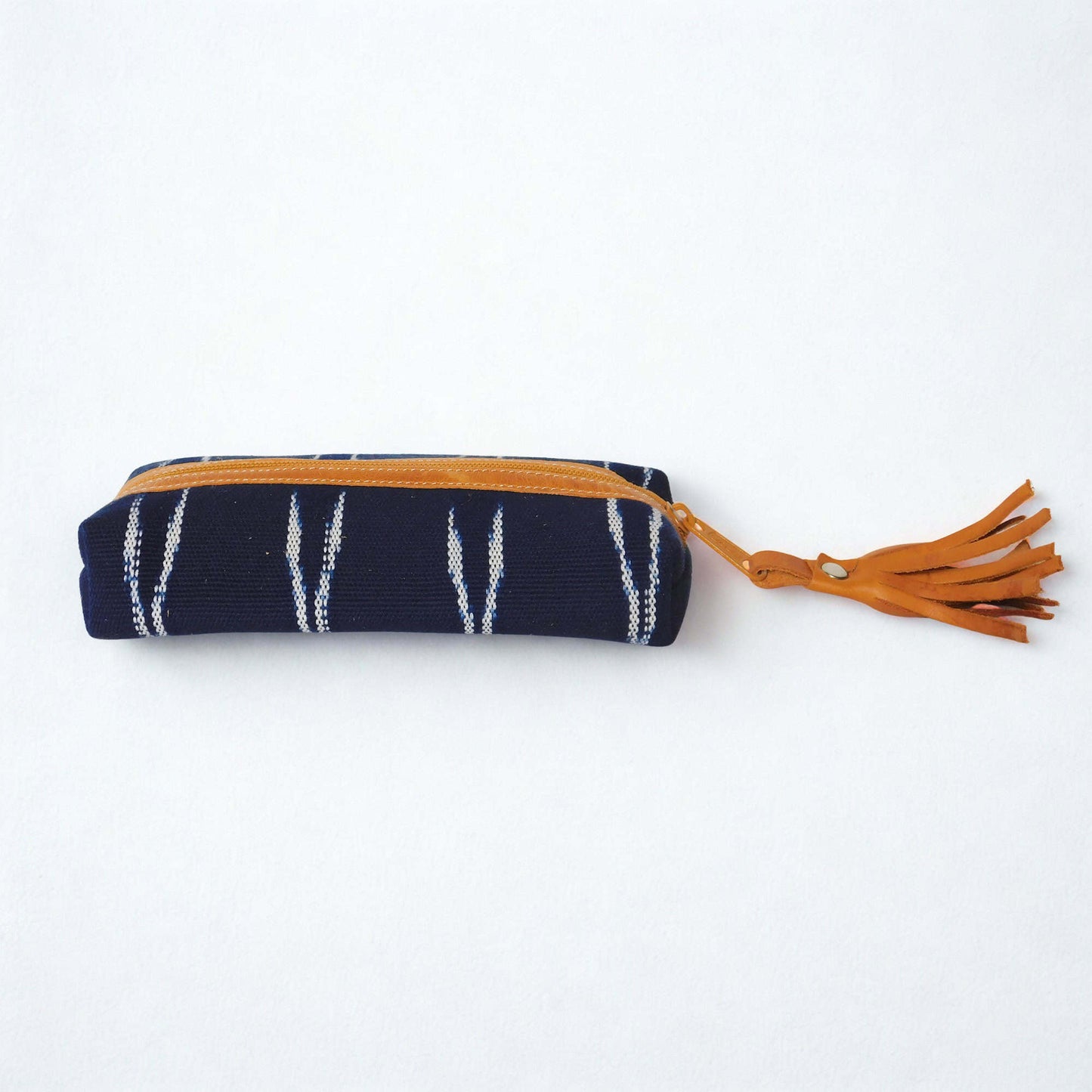 Estuche para lápices o lentes - Colección Serpentina Índigo