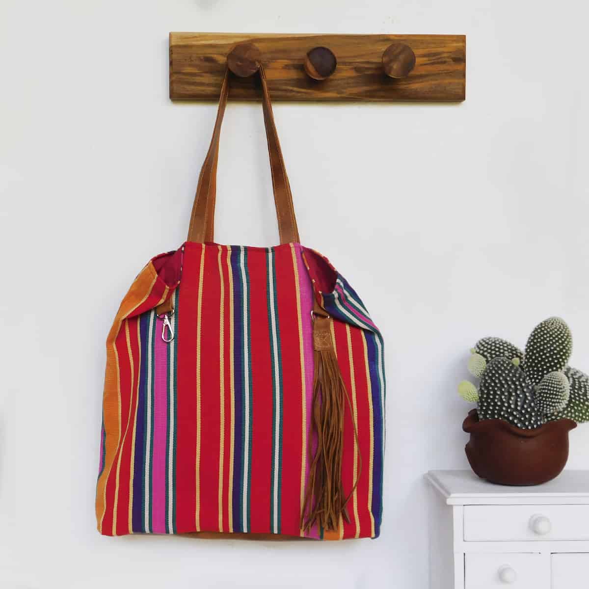 Bolsa abrazo - colección rojo desierto