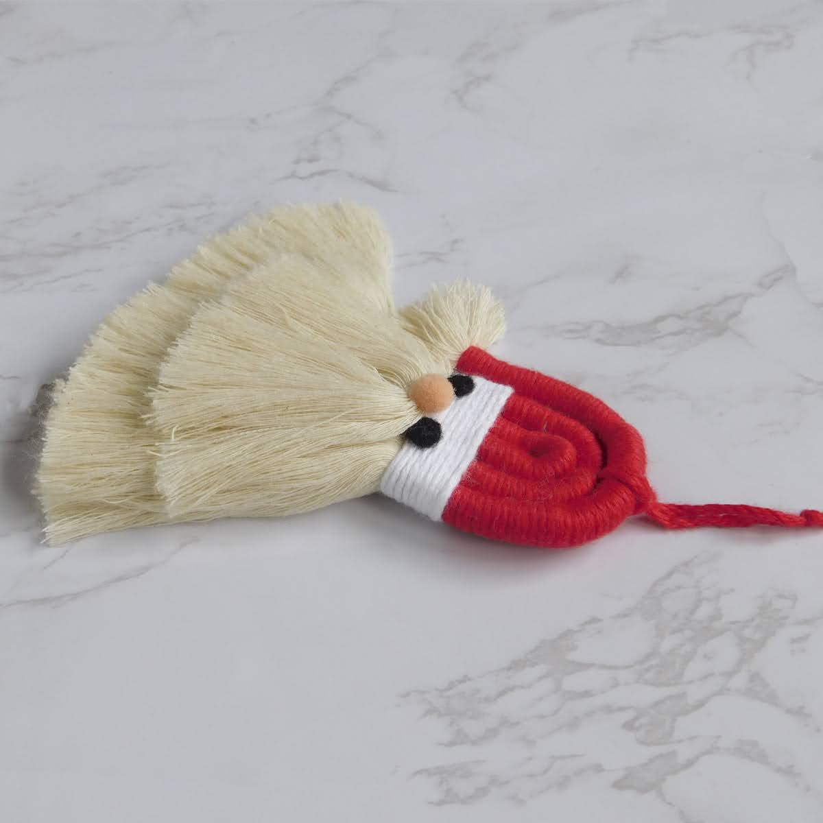 Adorno navideño Santa Claus rojo