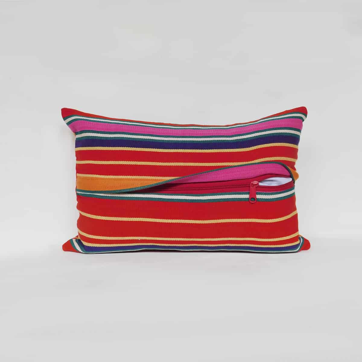 Cojines rojos multicolor - Desierto