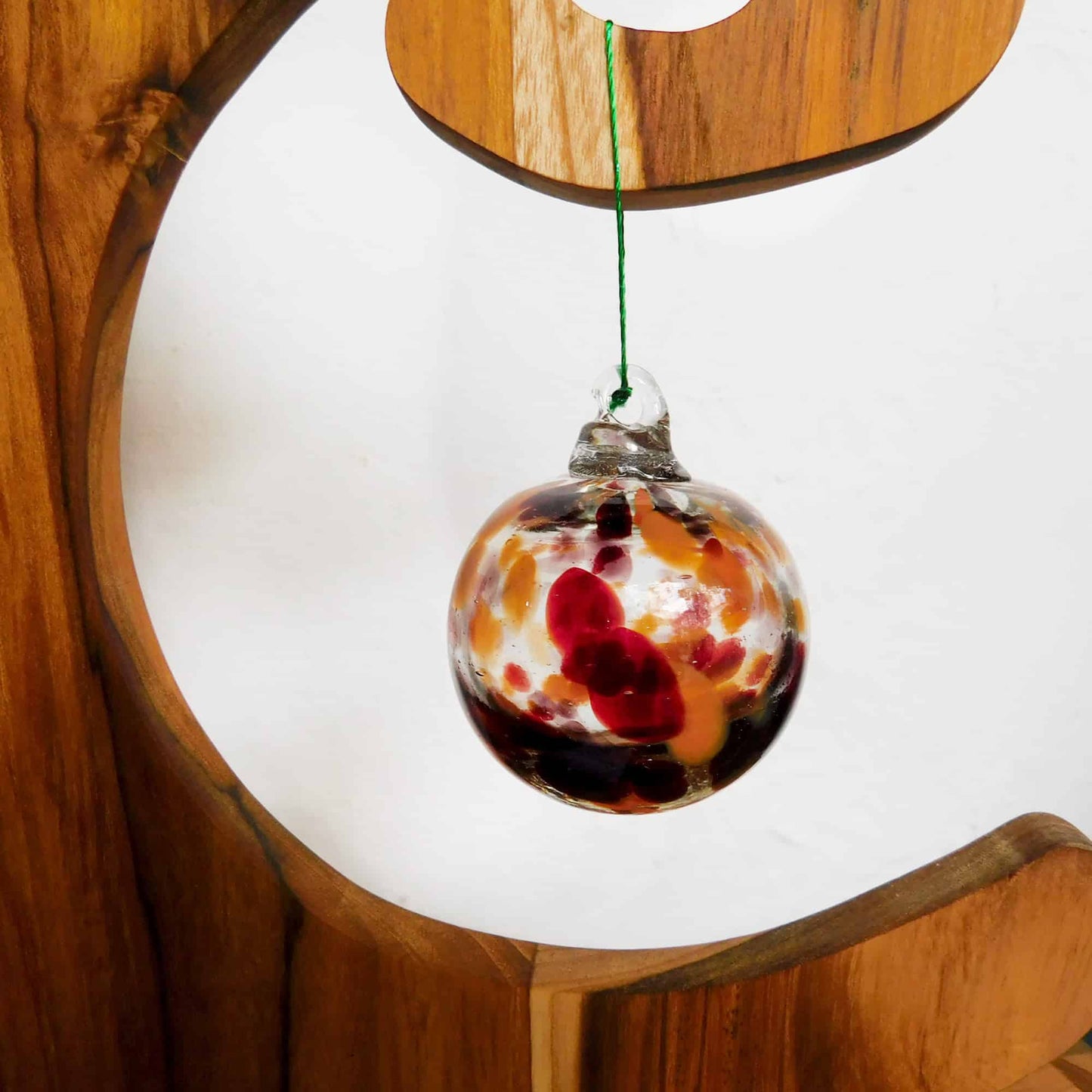 Adorno esfera de vidrio