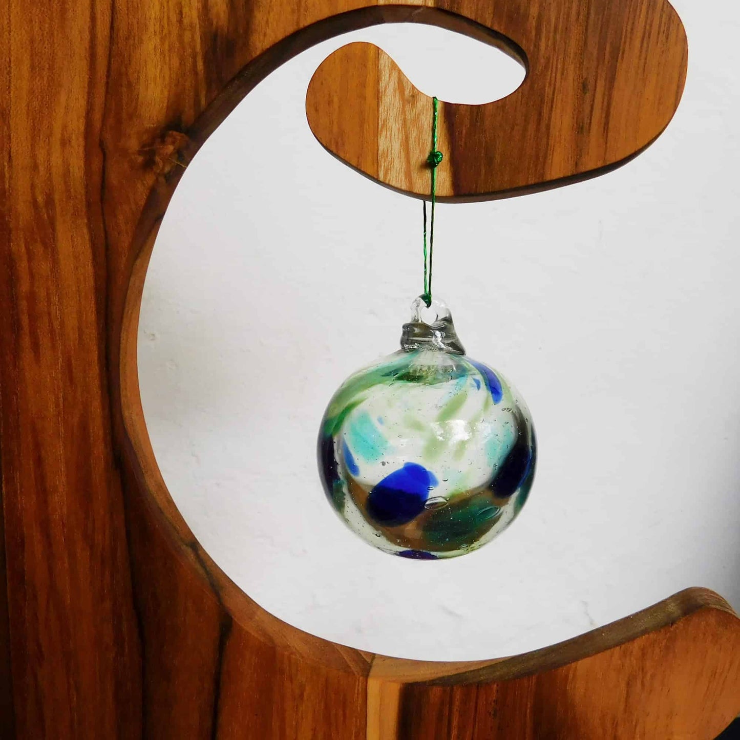 Adorno esfera de vidrio