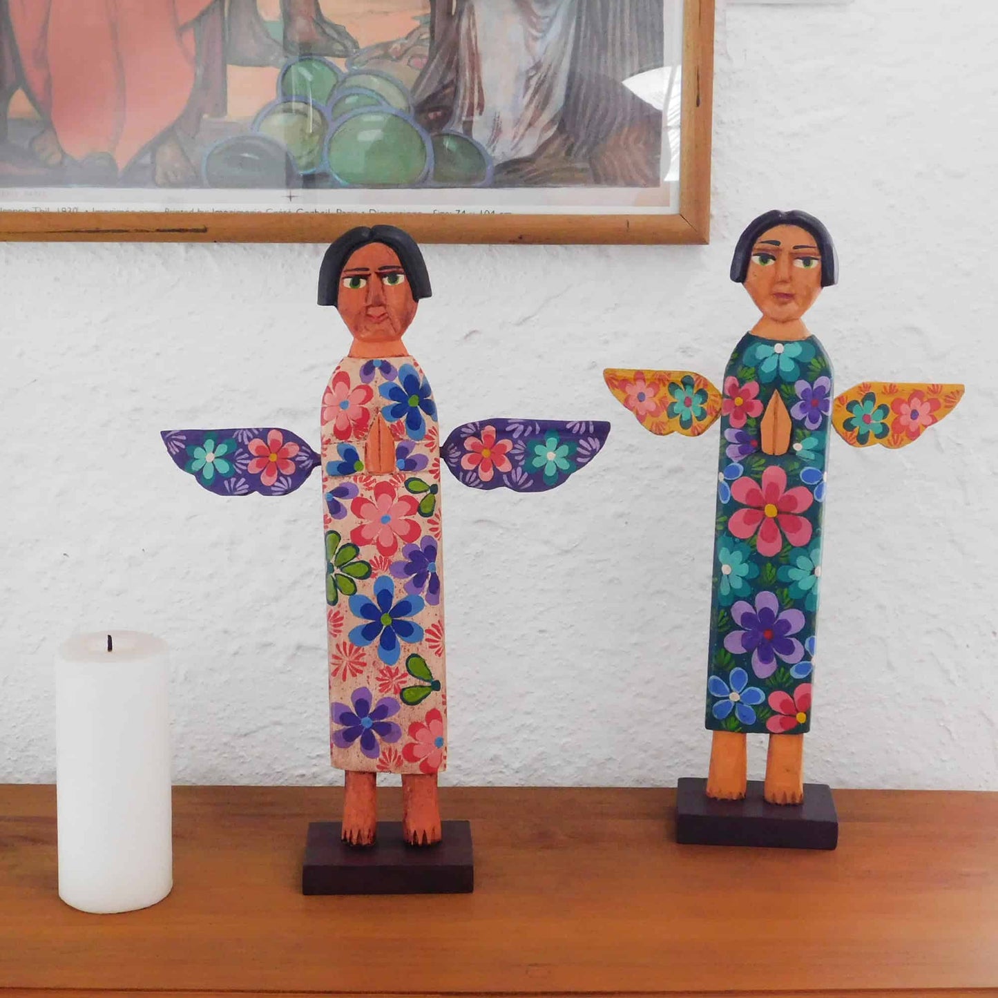 Angel decorativo - colores variados