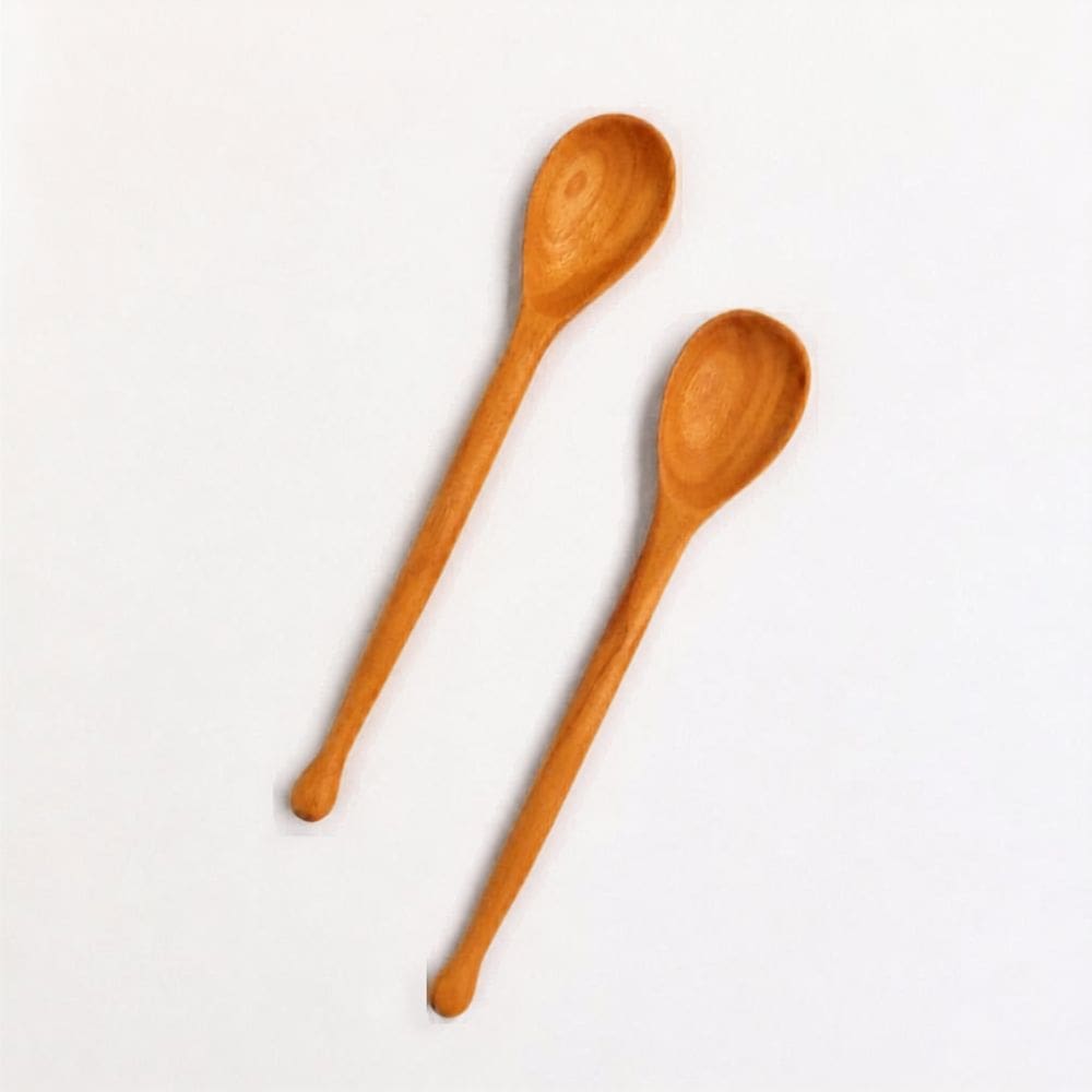 Cucharas mando forma de baqueta