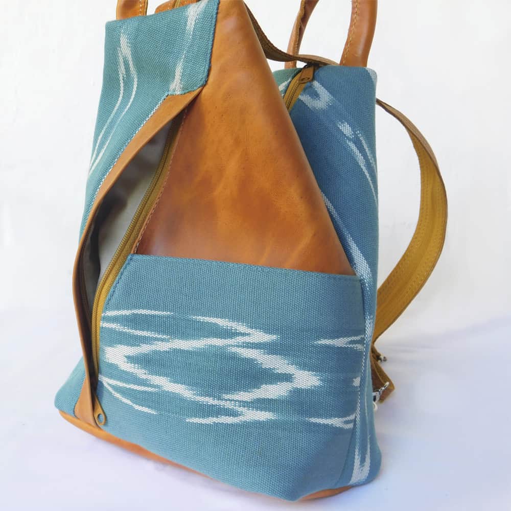 Bolsa 3-en-1 de color turquesa - Colección Kyra