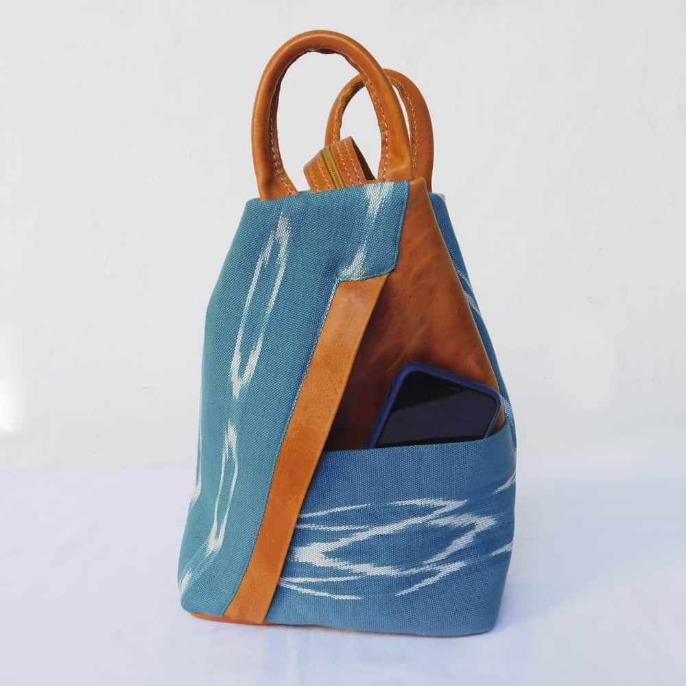 Bolsa 3-en-1 de color turquesa - Colección Kyra