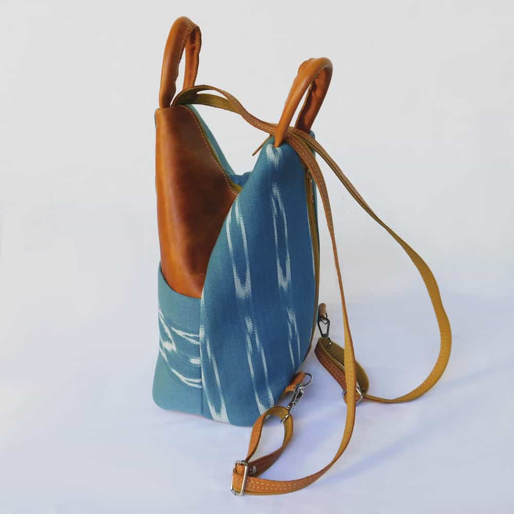 Bolsa 3-en-1 de color turquesa - Colección Kyra