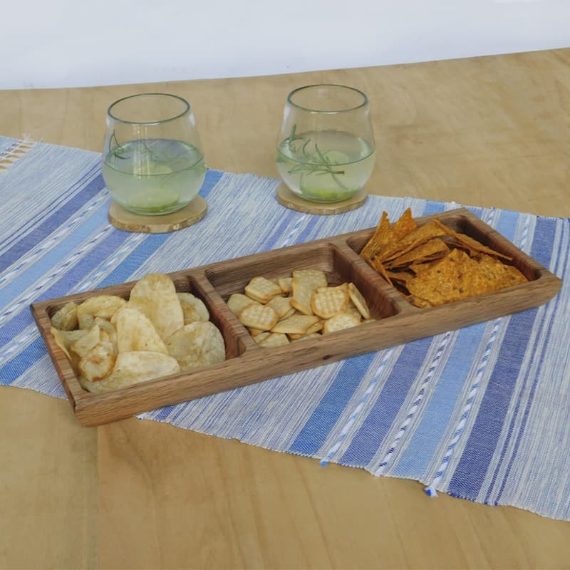 Bandeja multiusos - 3 divisiones