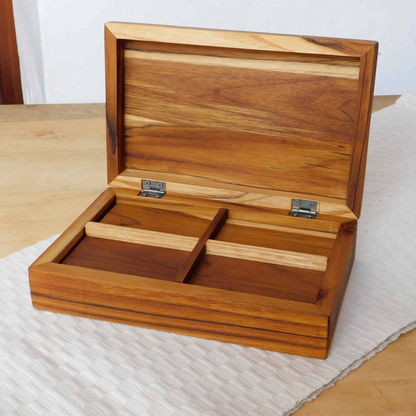 Joyero de Madera Teca