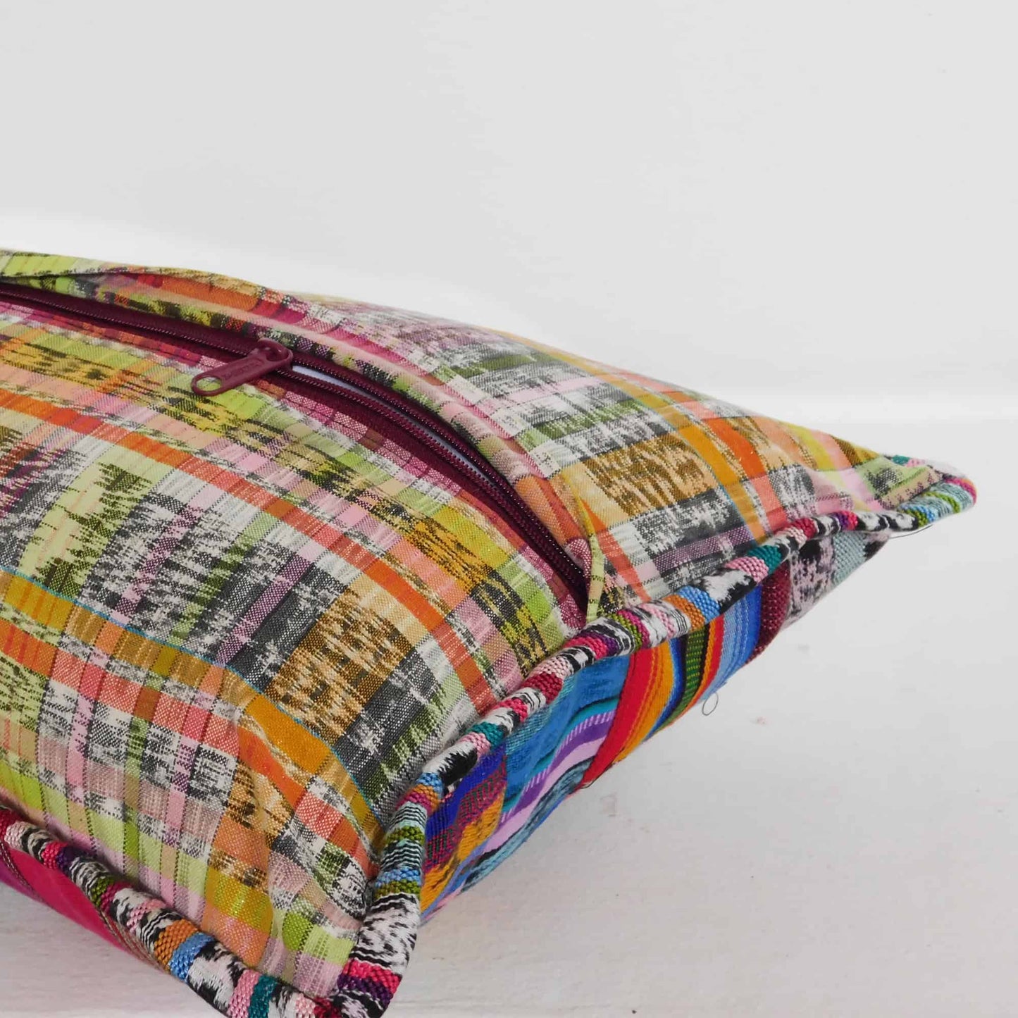 Cojín rectangular de mosaico de corte