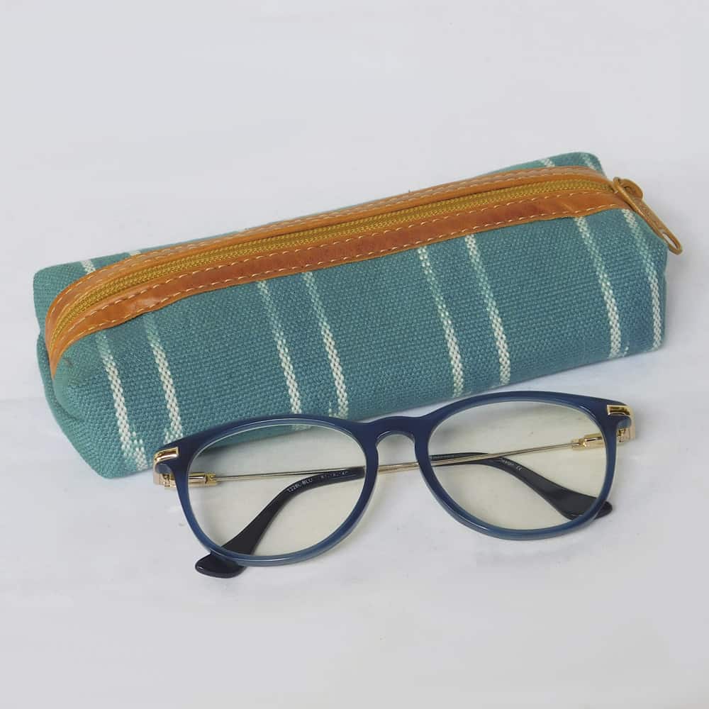 Estuche para lápices o lentes - color turquesa