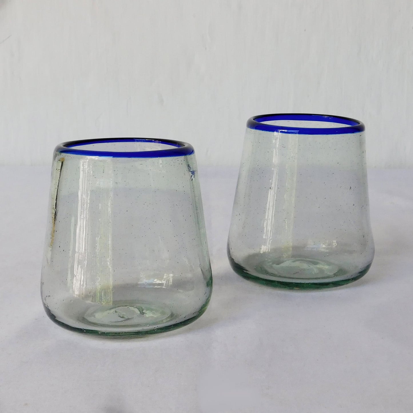 Vaso estilo barril - borde color variedad