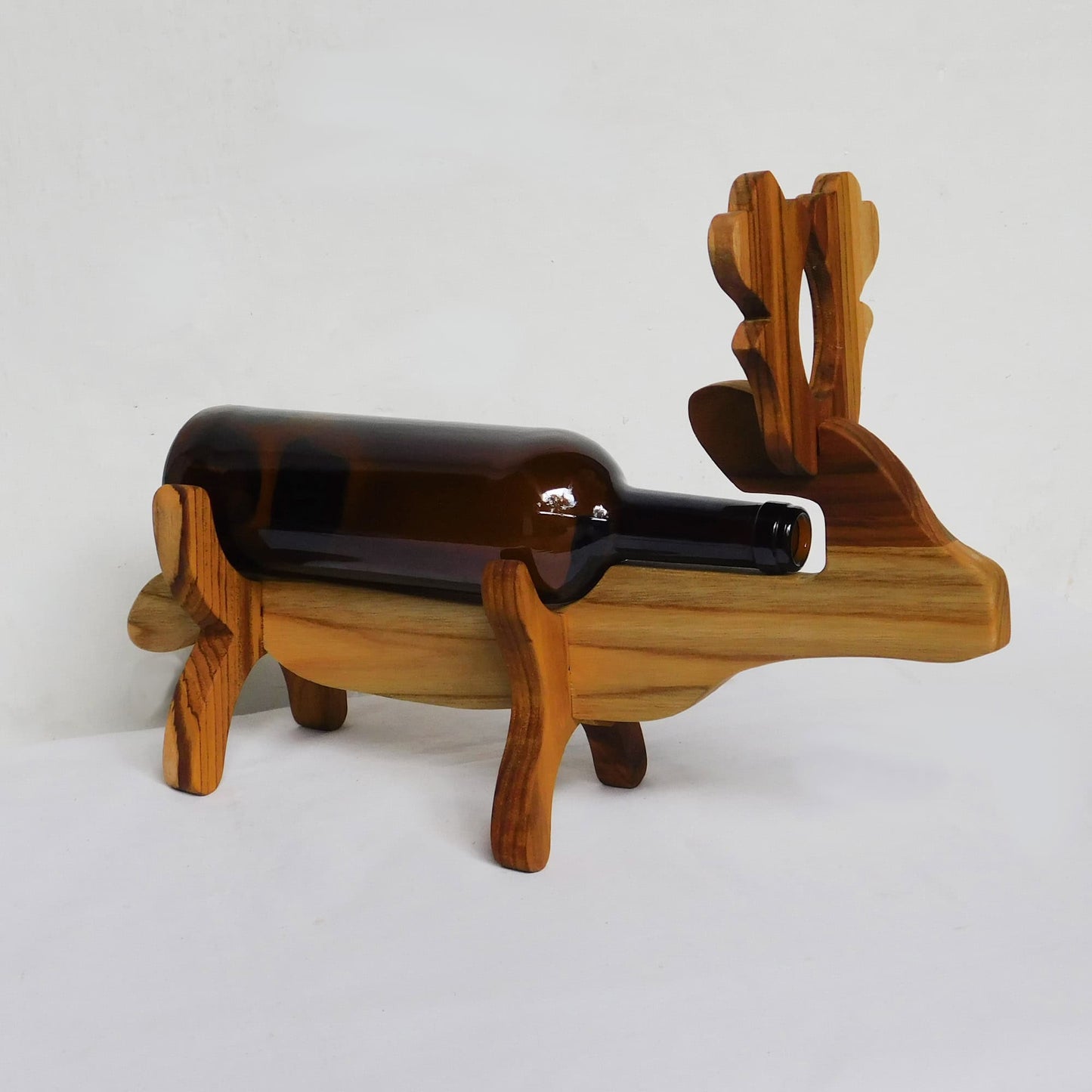 Soporte Para Botella De Vino Diseño Reno Desarmable