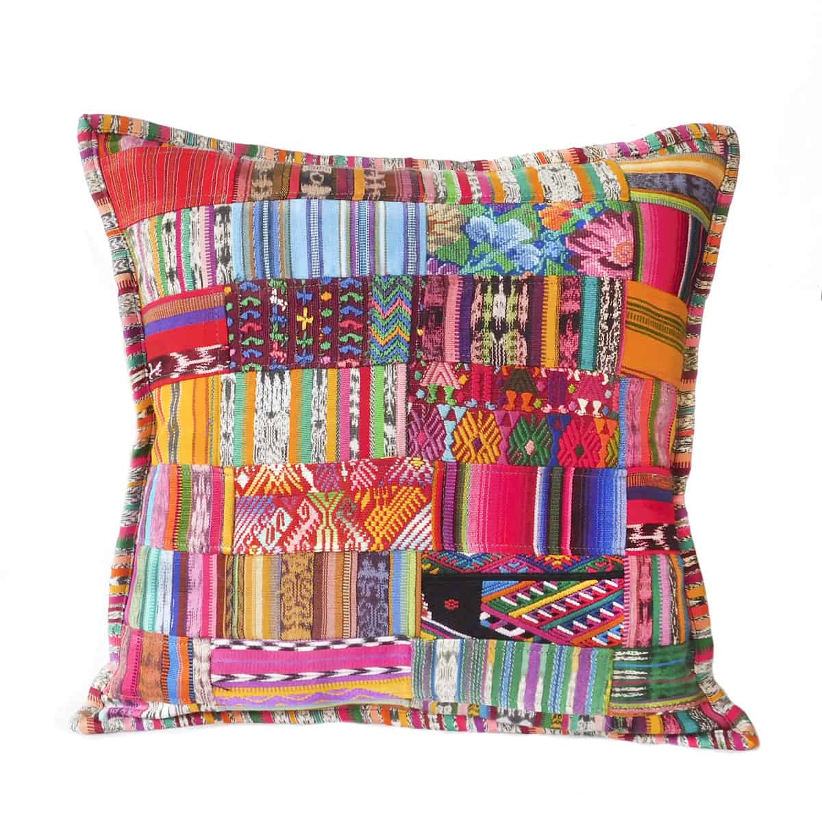 Cojín mosaico de corte