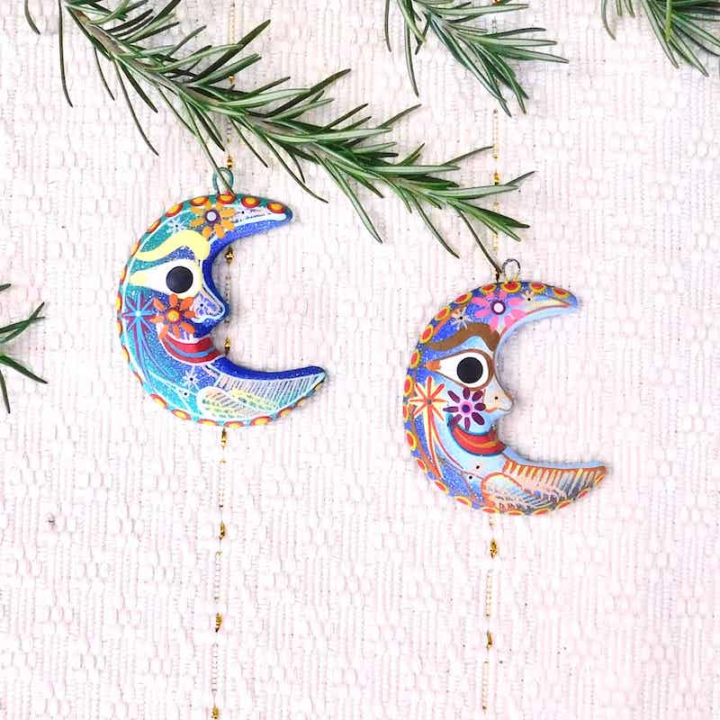 Adornos navideños de barro variedad