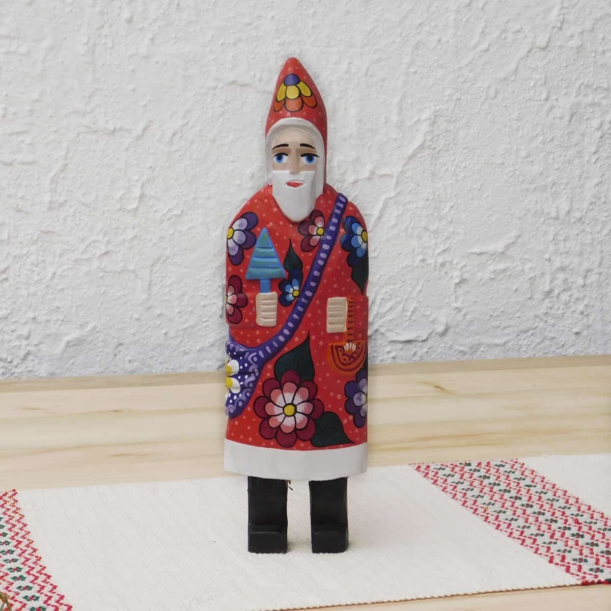 Santa Claus pintado a mano