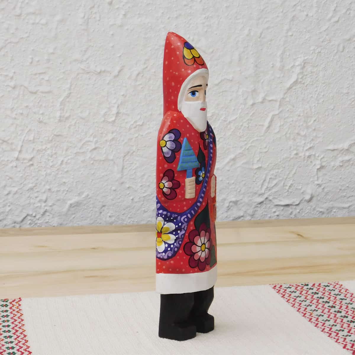 Santa Claus pintado a mano