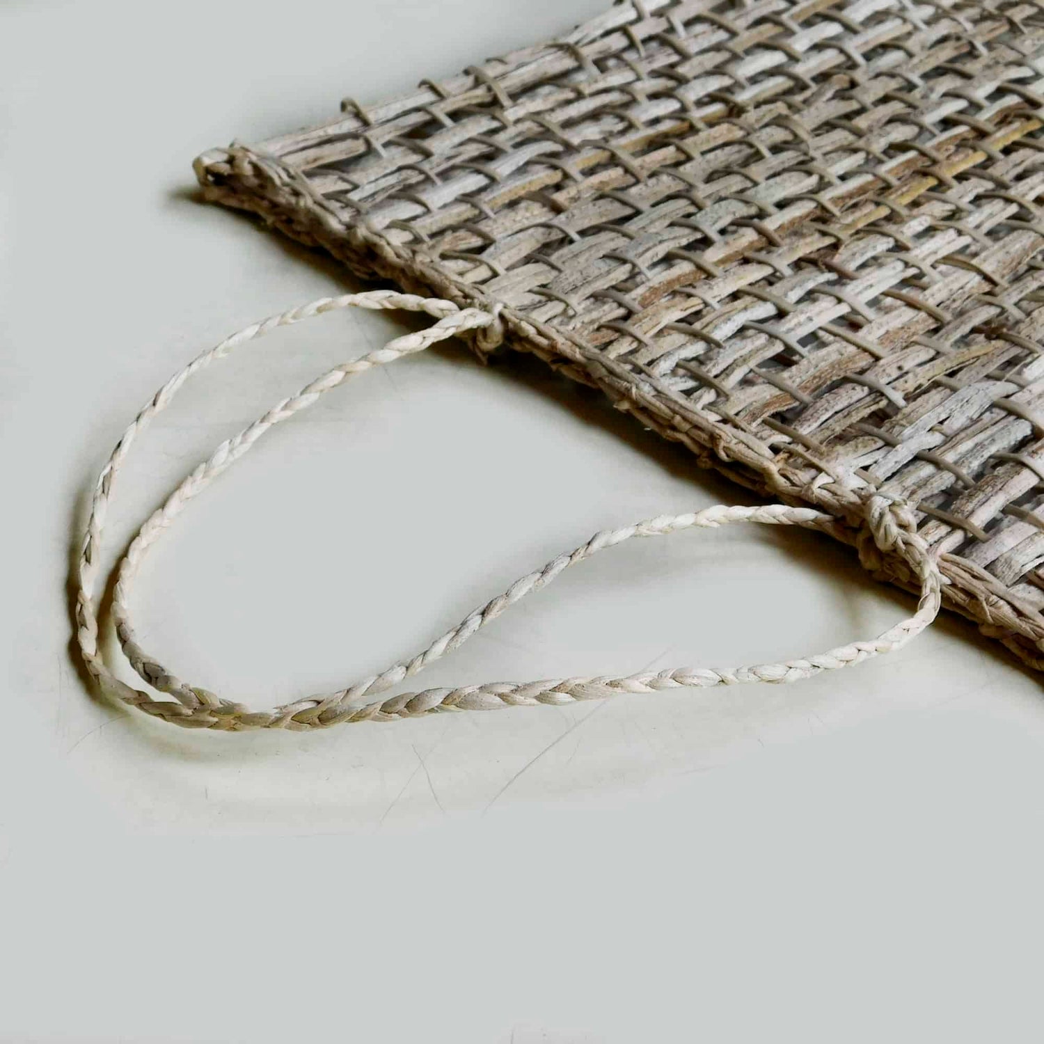 agarrador de bolsa de cibaque hecha a mano en Guatemala