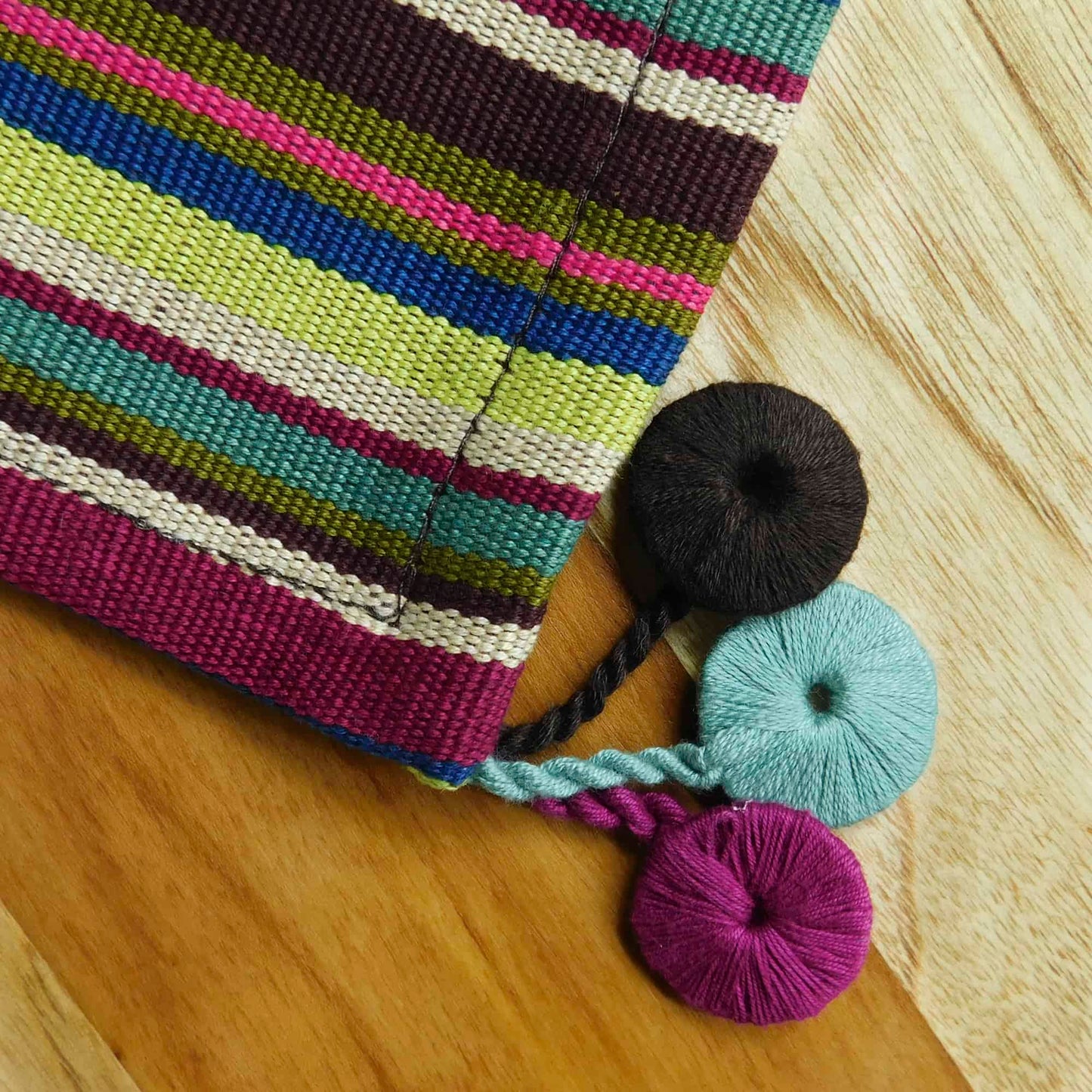 Camino de mesa multicolor