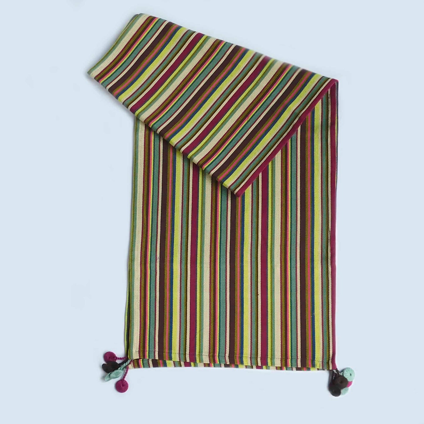 Camino de mesa multicolor