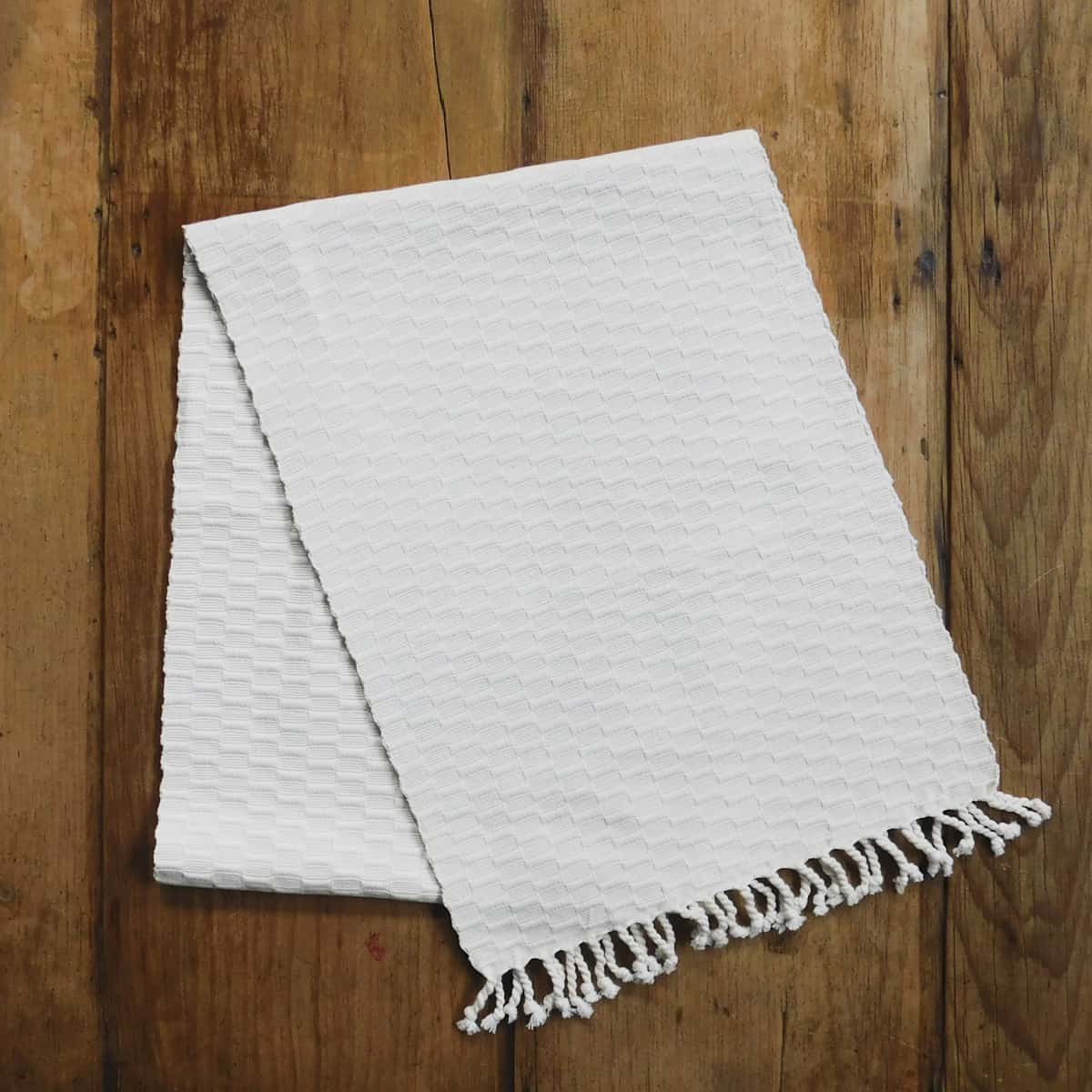 Camino de mesa Panalito - color crudo