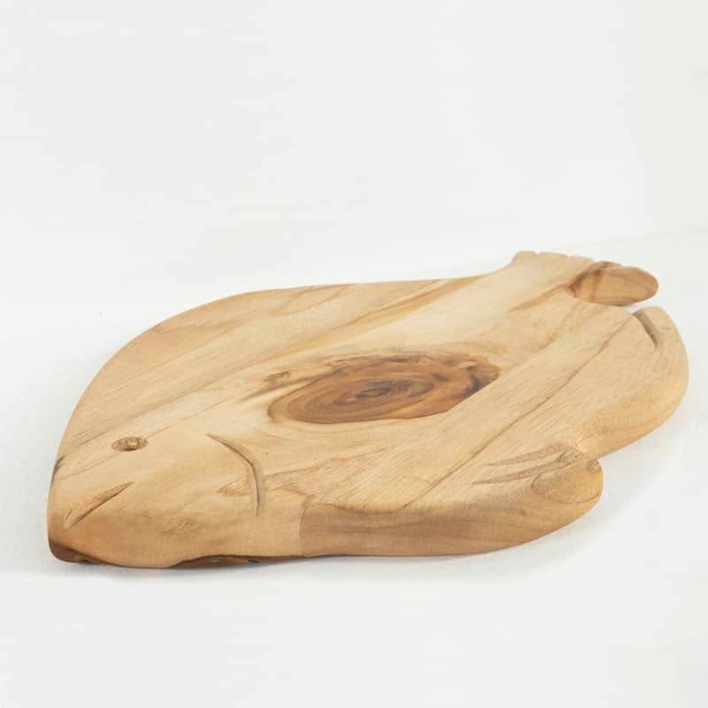tabla especial para cortar pescado, con divertida forma de pez