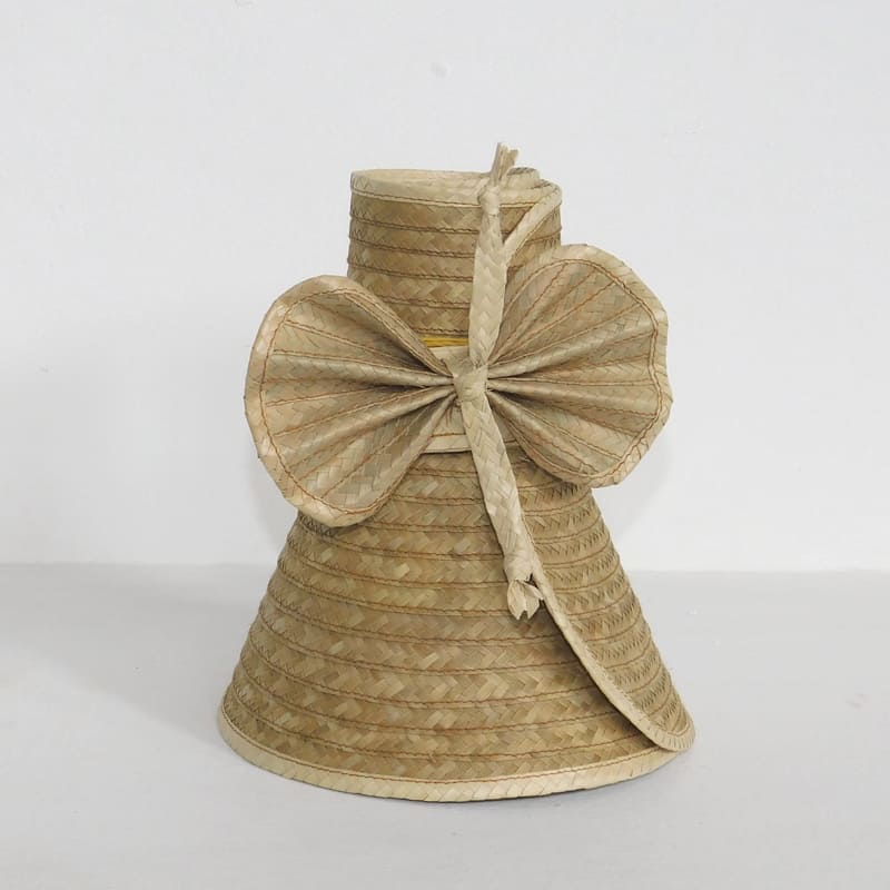 sombrero para la playa enrollado para llevar