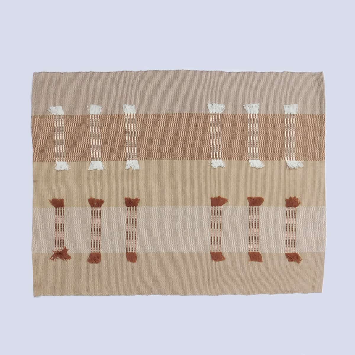 Individual tonos tierra y rosa