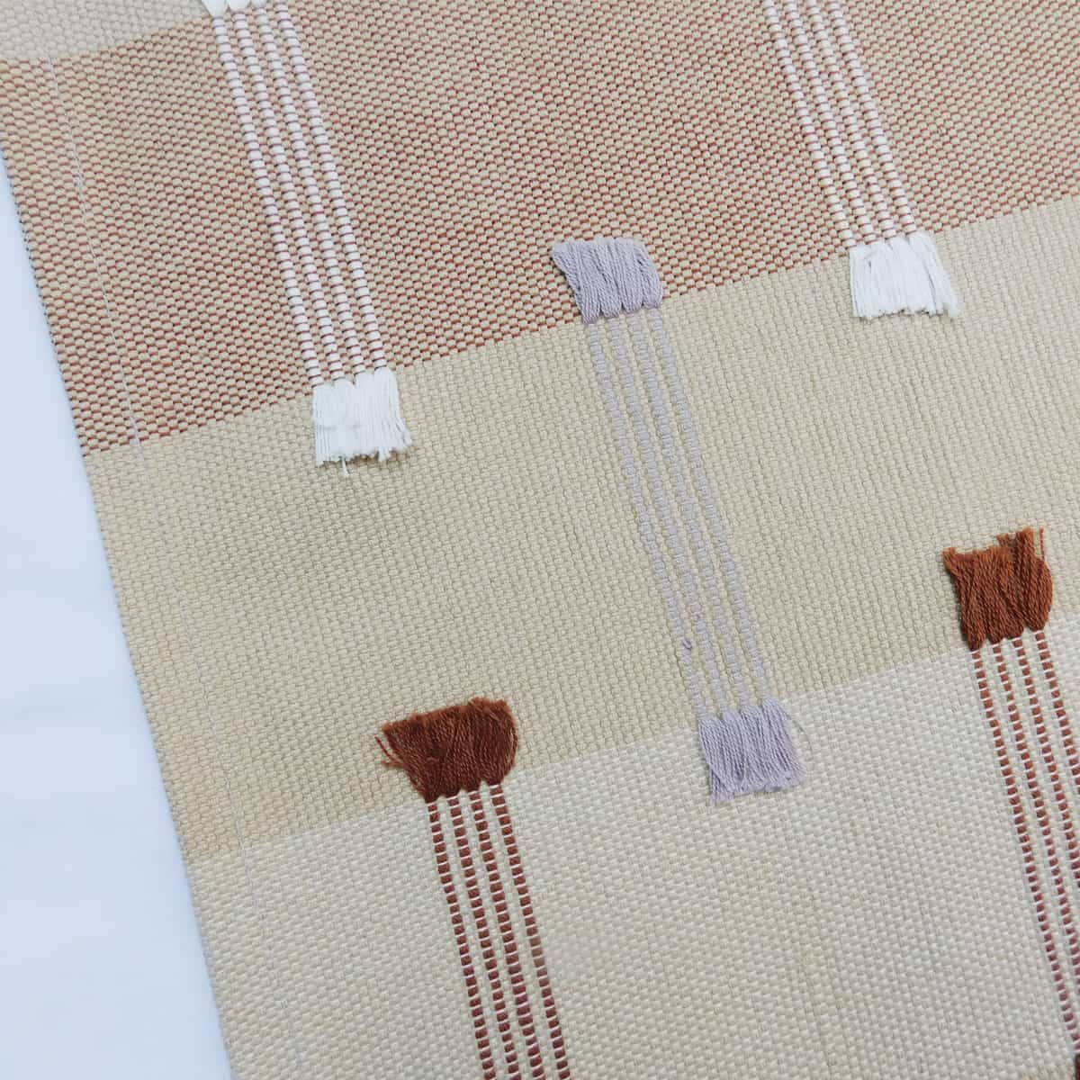 Individual tonos tierra y champán