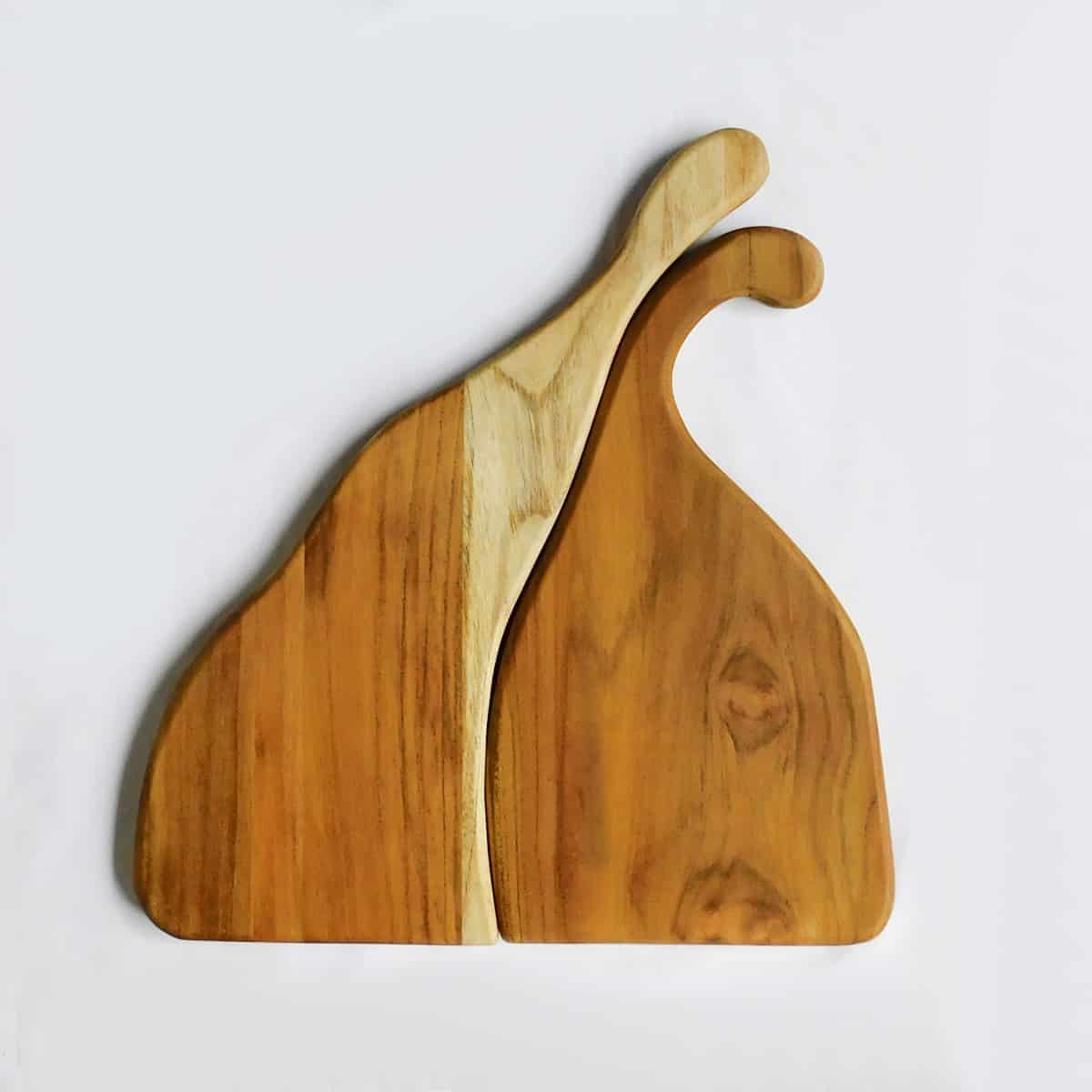 Tablas silueta de jirafas - Set de 2