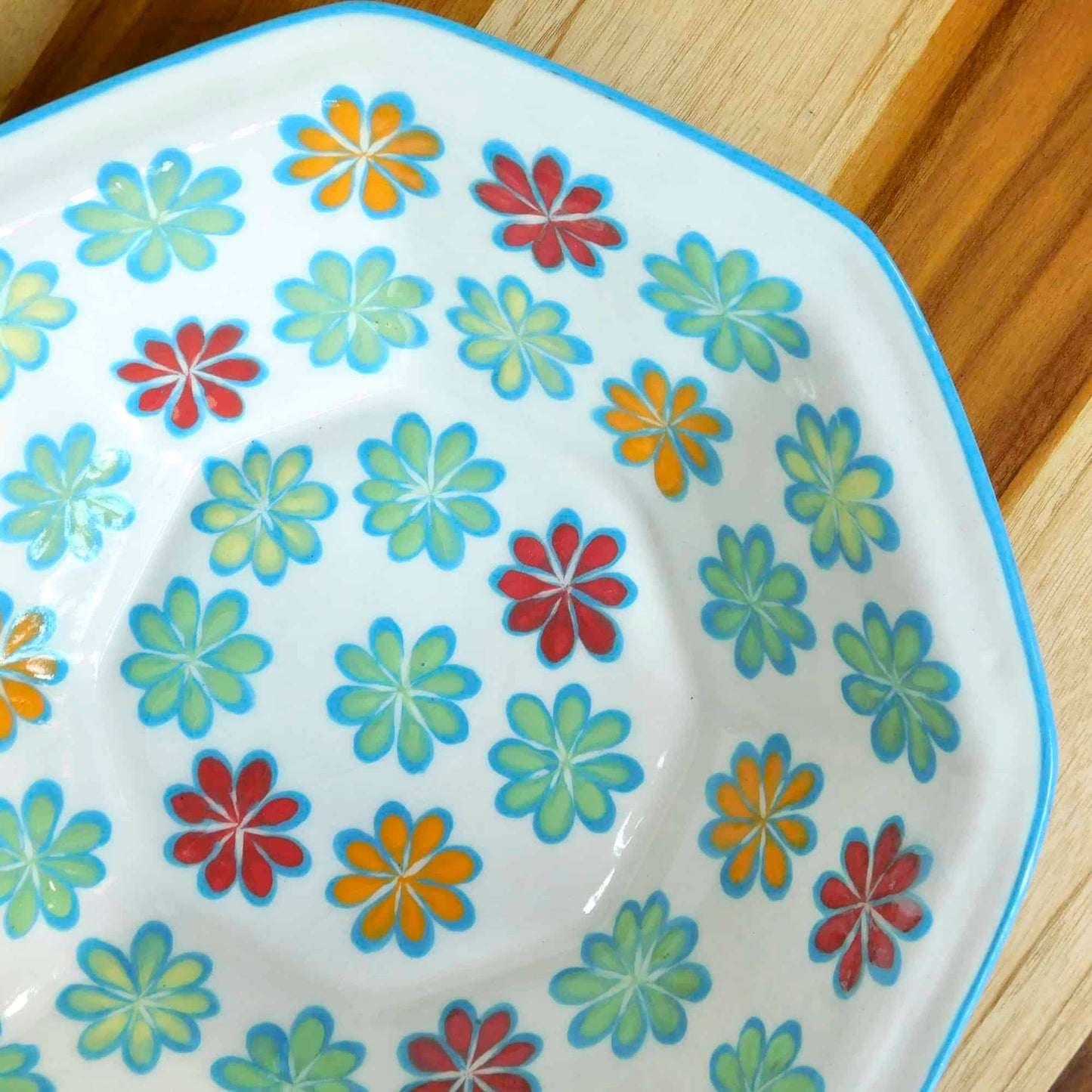 Tazón grande de cerámica - Colección flores