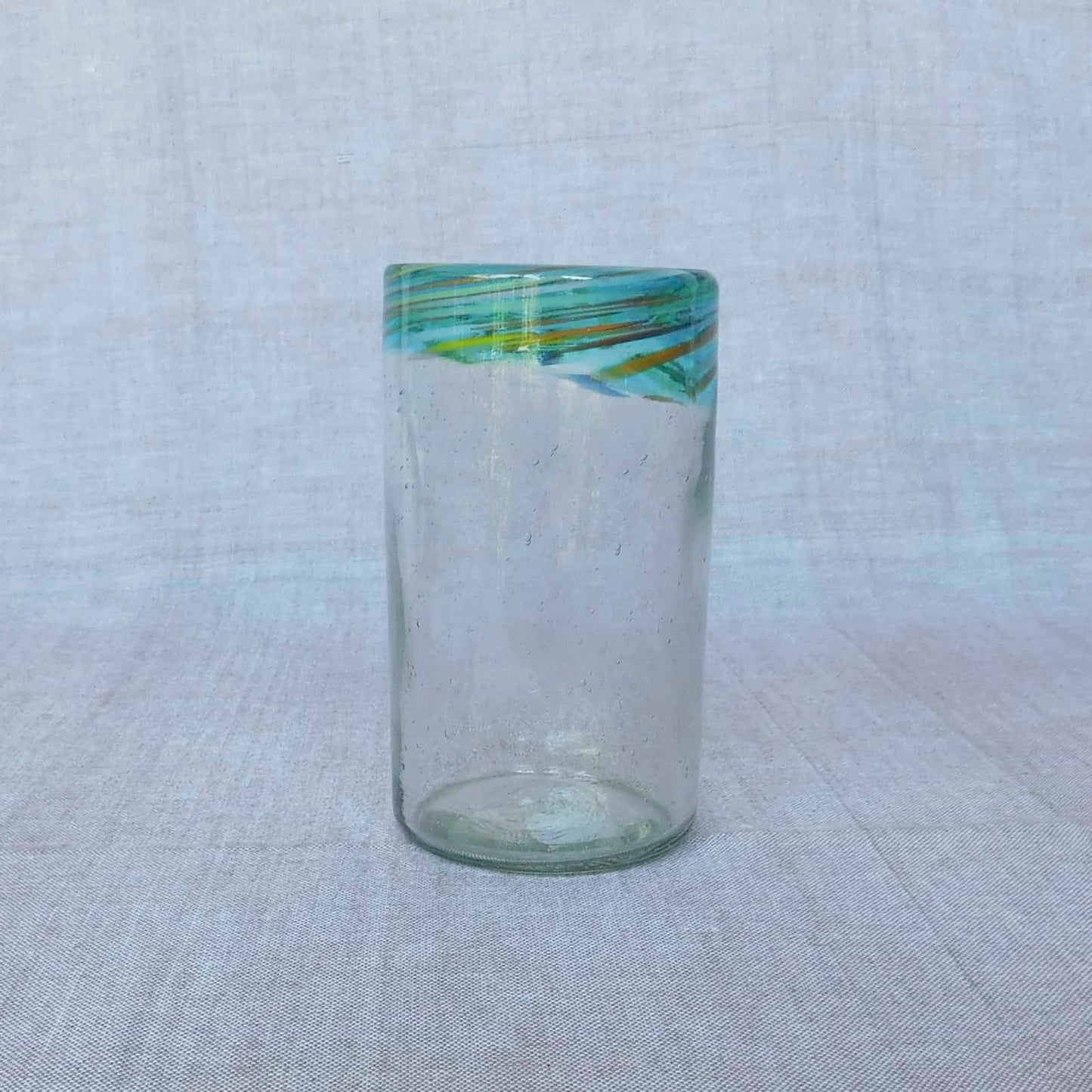 Vaso orilla arcoíris