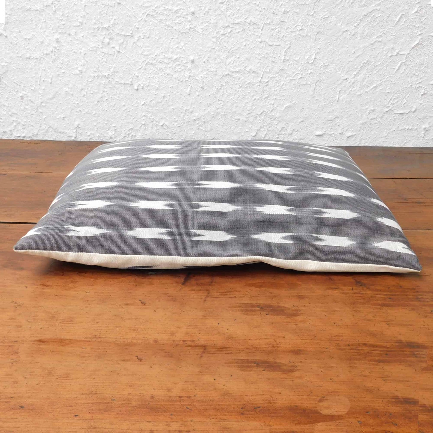 Funda para almohada de cama - diseño jaspe gris