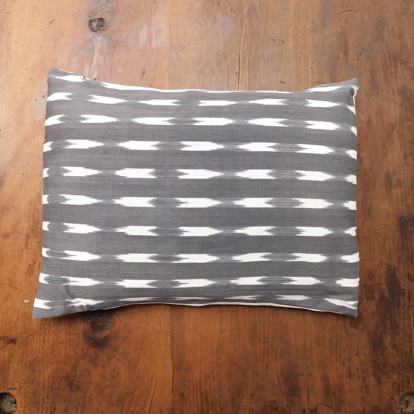 Funda para almohada de cama - diseño jaspe gris