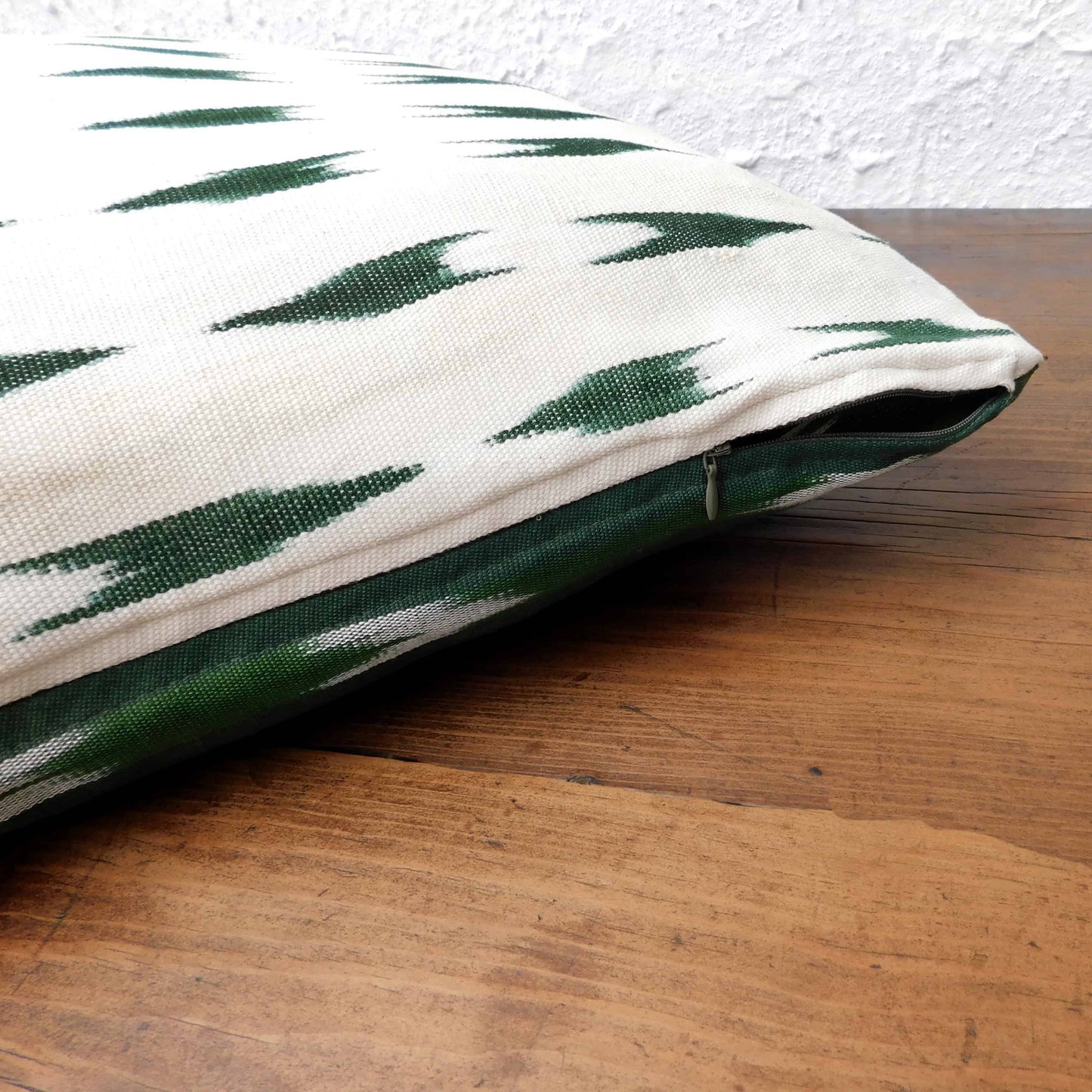 Funda para almohada de cama - diseño jaspe verde