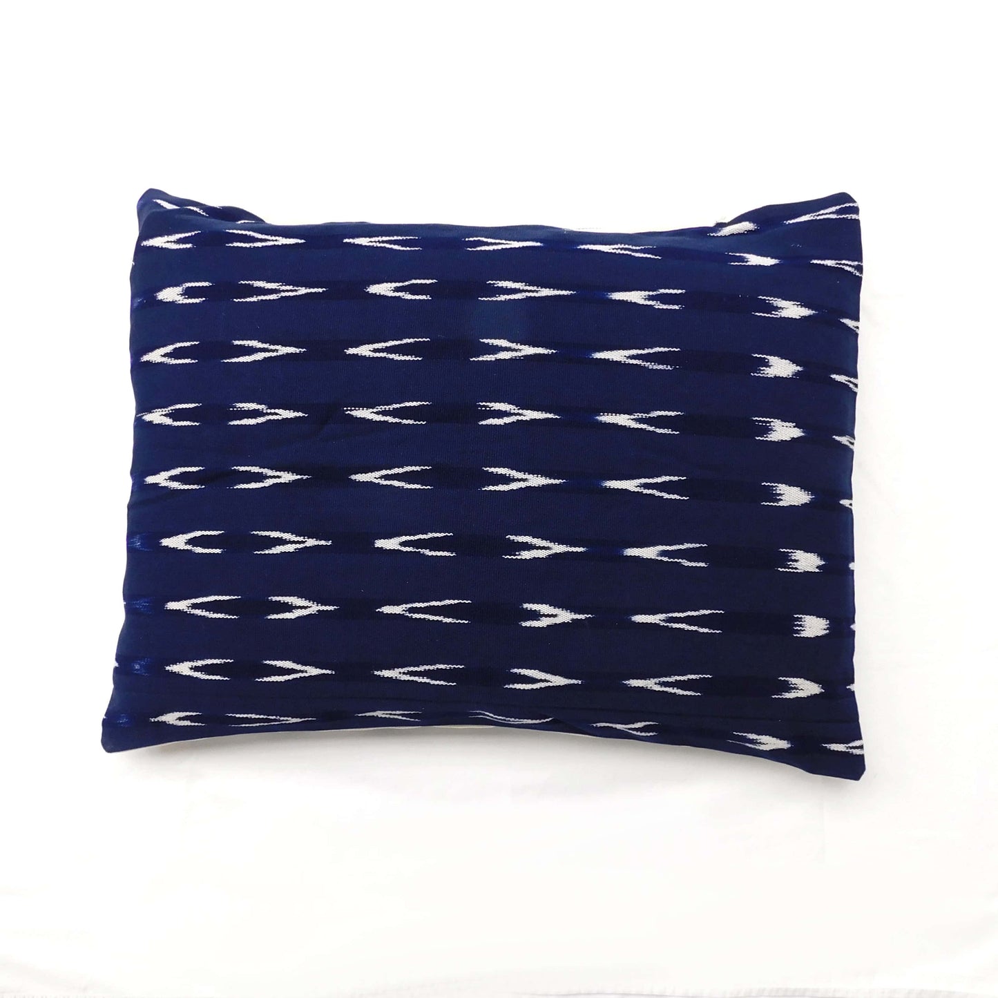 Funda para almohada de cama - diseño jaspe índigo