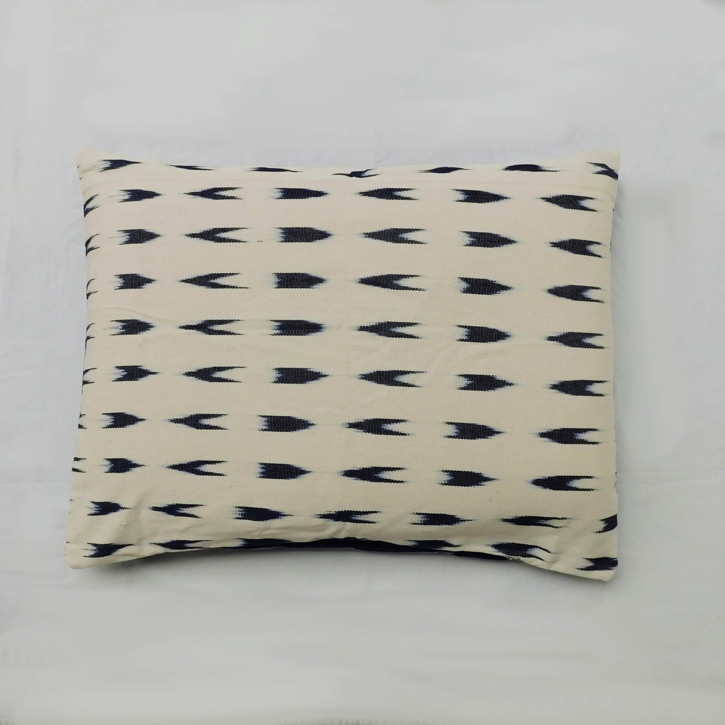 Funda para almohada de cama - diseño jaspe índigo