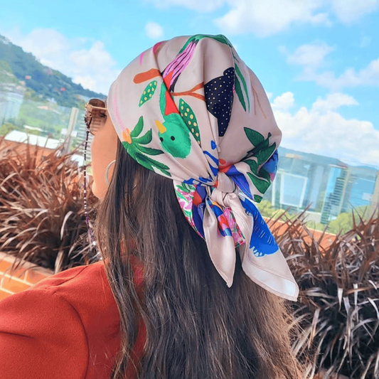 Bandana estampada Chapina
