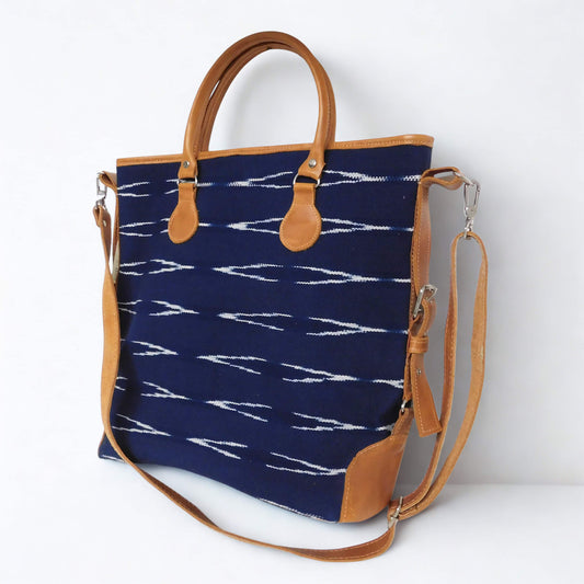 Bolsa de Paseo - Colección Serpentina Índigo