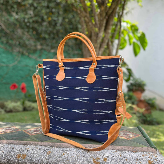 Bolsa de Paseo - Colección Serpentina Índigo