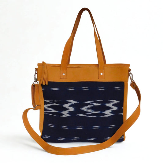 Bolsa Tarde - Colección Serpentina Índigo