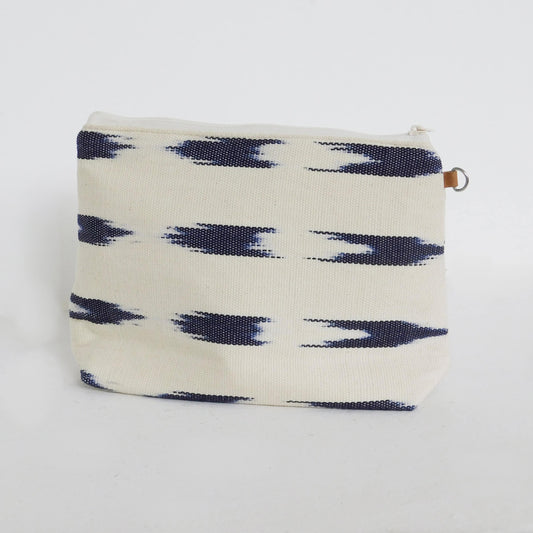 Cosmetiquera - Colección Serpentina Crudo Índigo