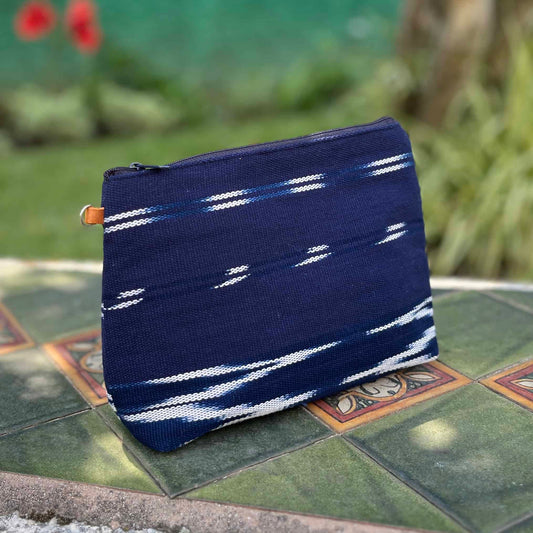 Cosmetiquera - Colección Serpentina Índigo