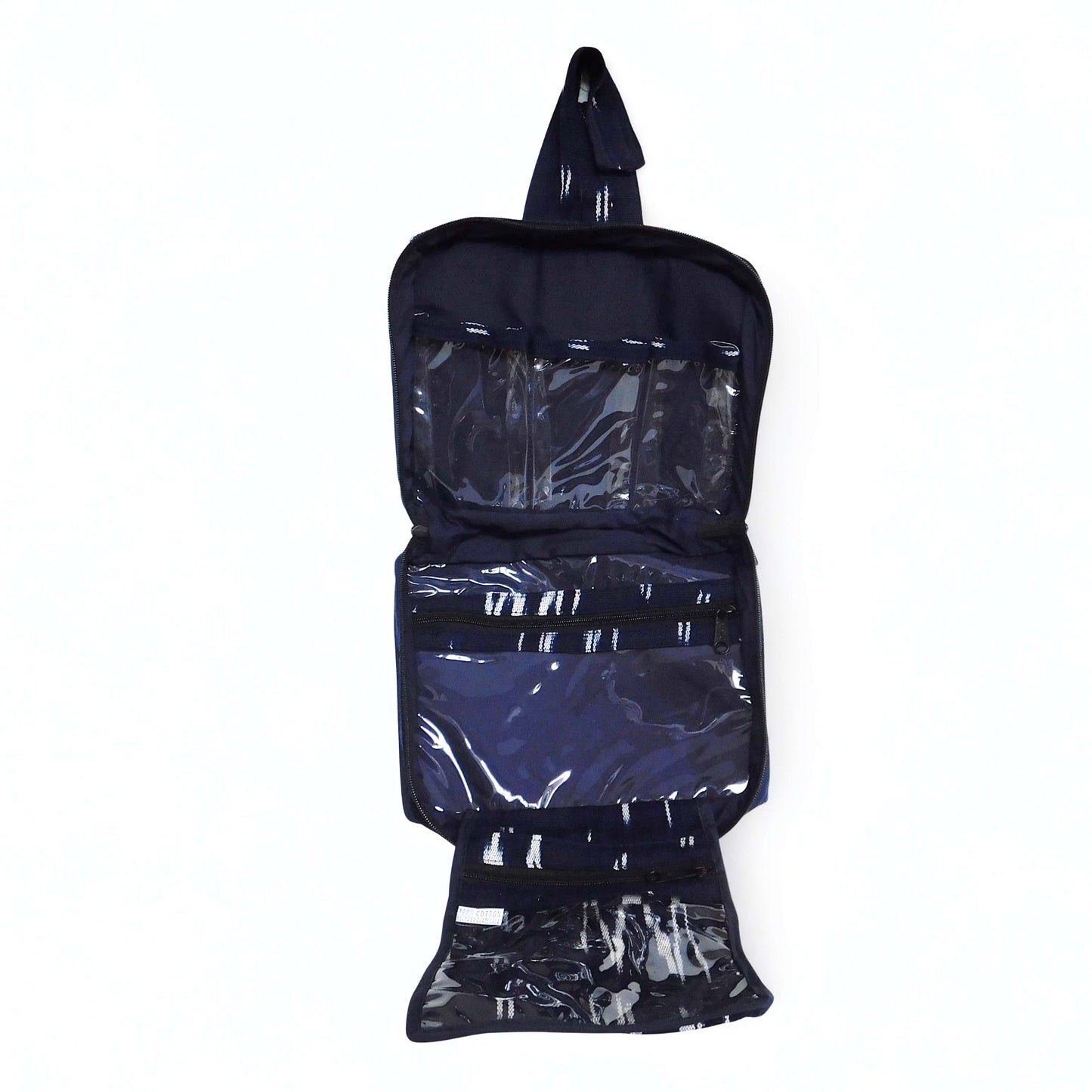 Bolso para cosméticos para viaje - Colección Serpentina Índigo