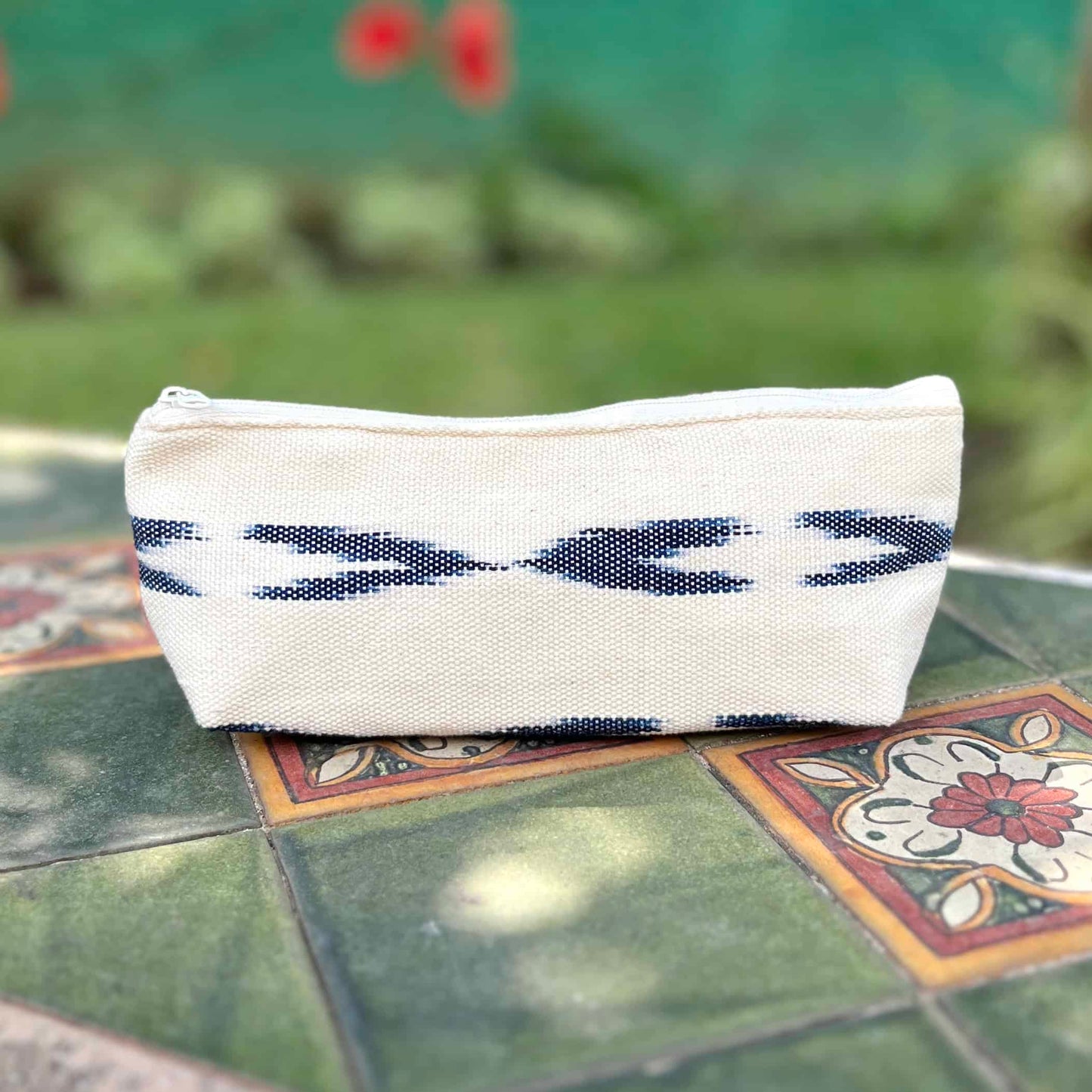 Estuche pequeño  - Colección Serpentina Crudo Índigo