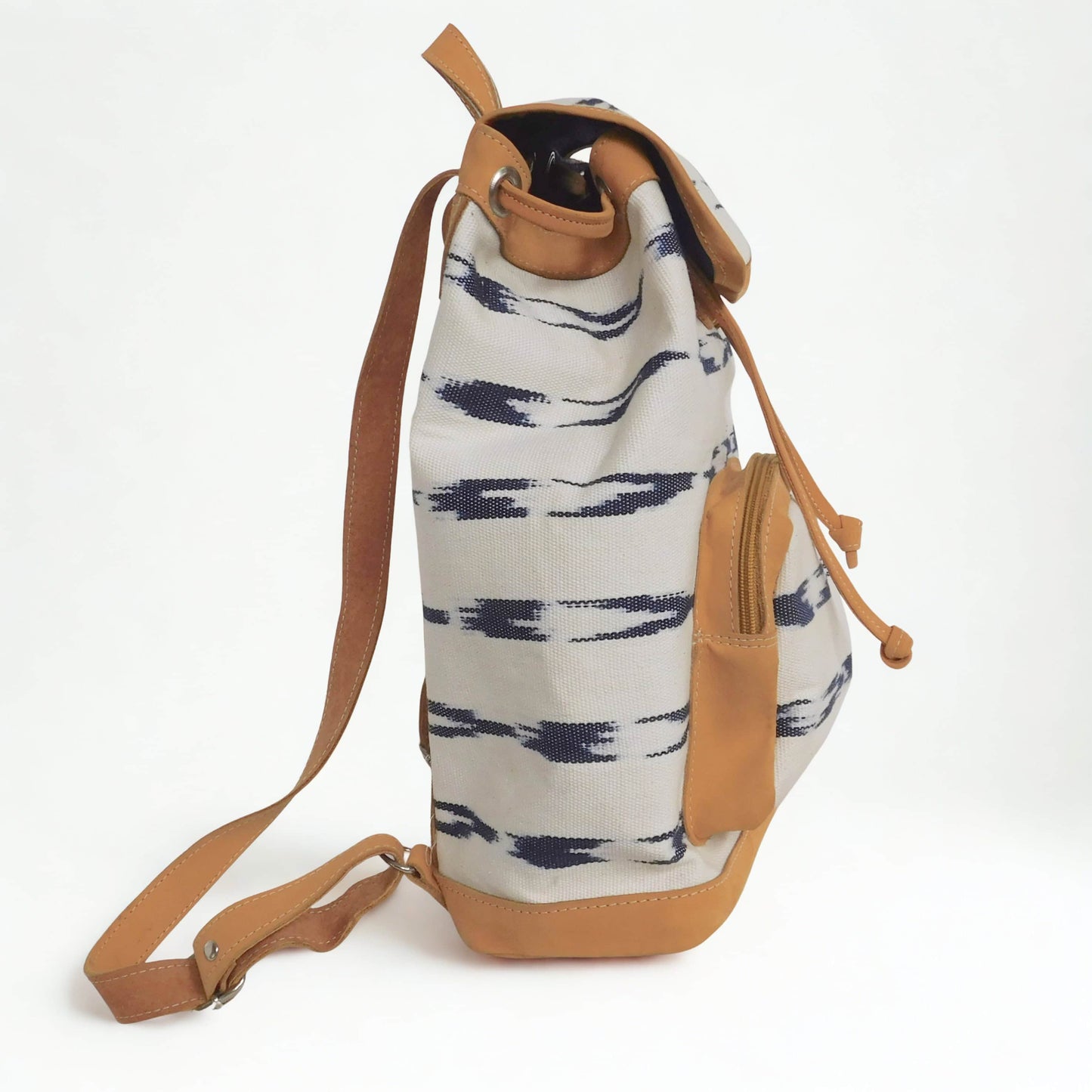 Mochila - Colección Serpentina Crudo Índigo